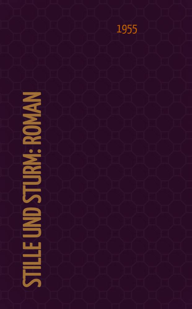 Stille und Sturm : Roman : 1-2