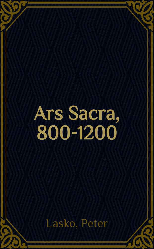 Ars Sacra, 800-1200