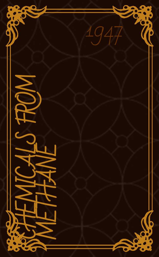 Chemicals from methane