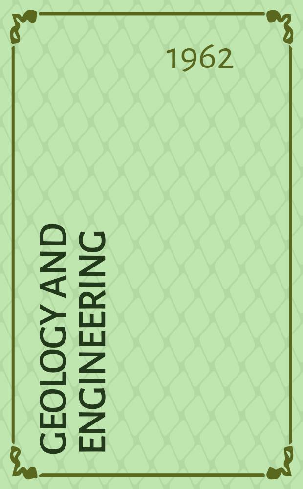 Geology and engineering