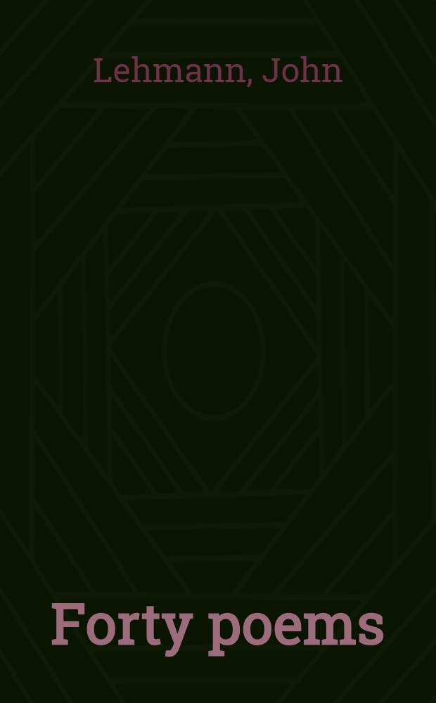 Forty poems