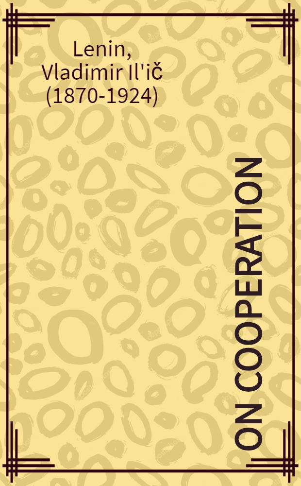 On cooperation