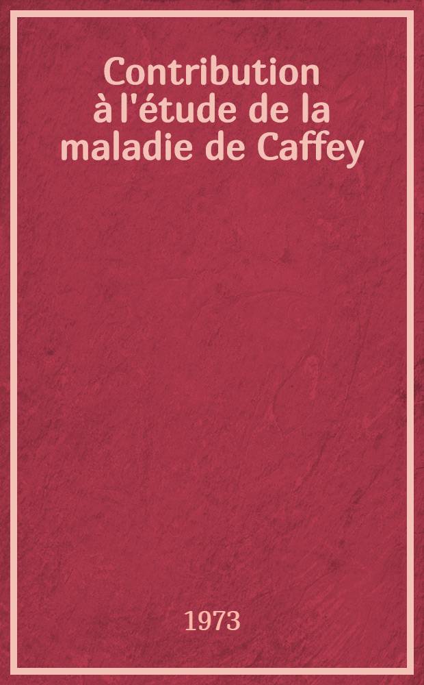 Contribution à l'étude de la maladie de Caffey : À propos de deux cas : Thèse ... par Thierry Lepoultier ..