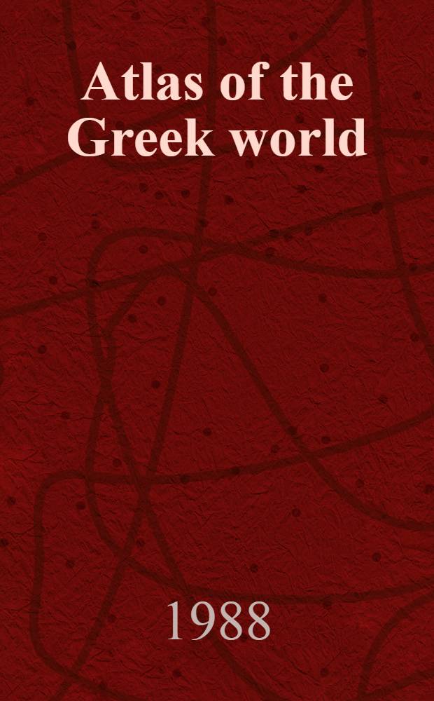 Atlas of the Greek world