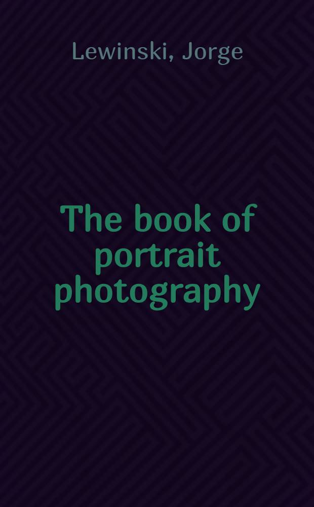 The book of portrait photography