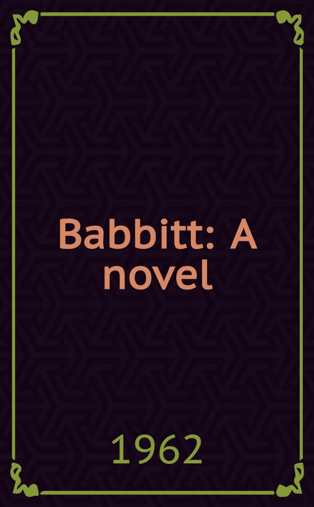 Babbitt : A novel