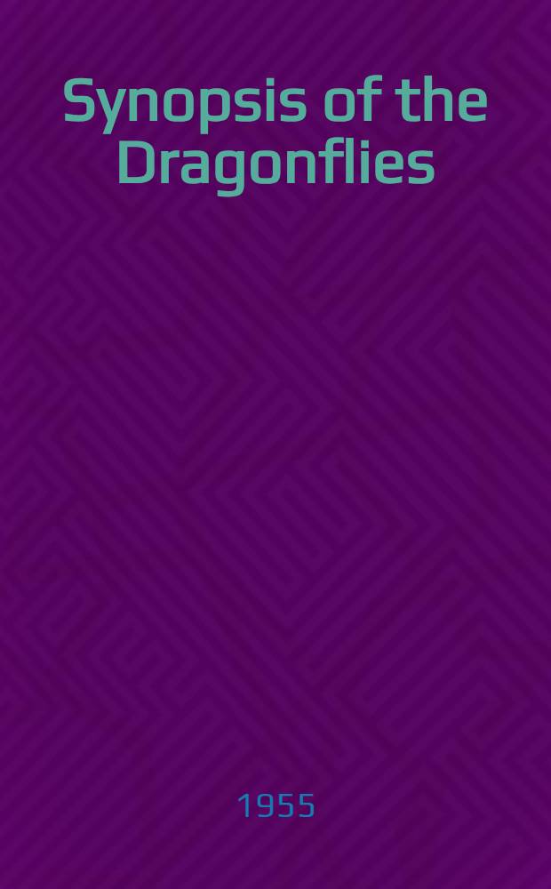 Synopsis of the Dragonflies (Odonata) of Ceylon