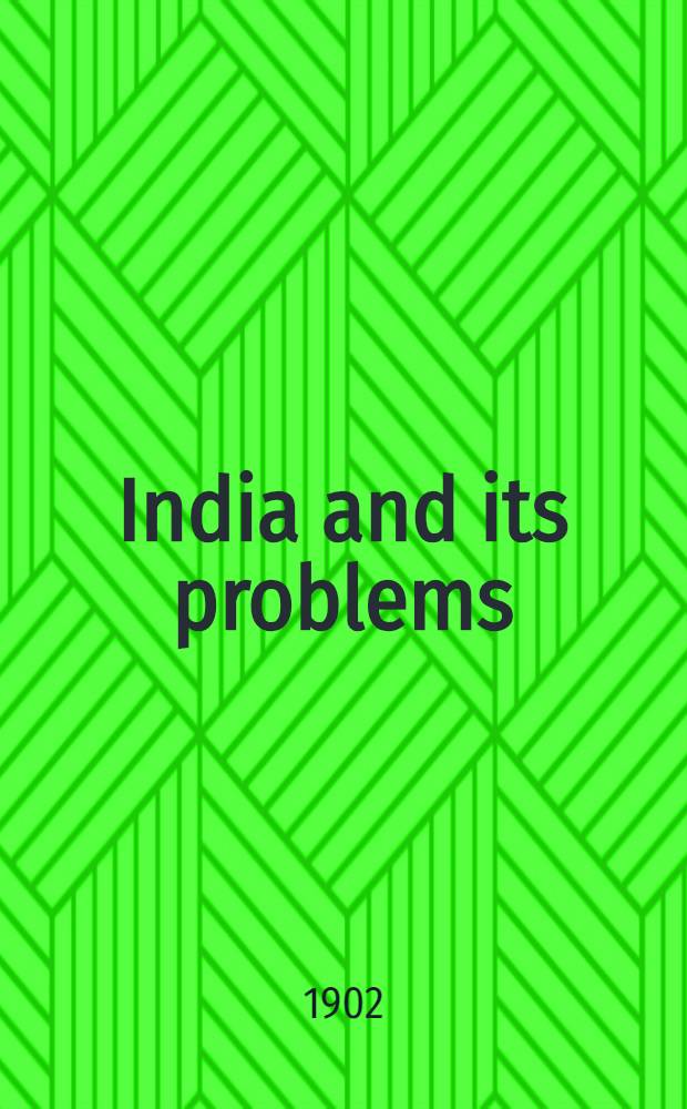 India and its problems