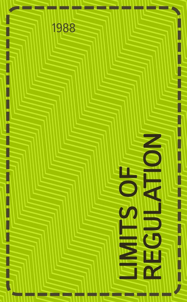 Limits of regulation