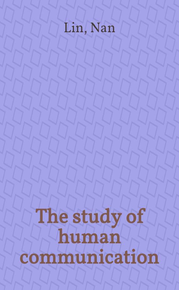 The study of human communication