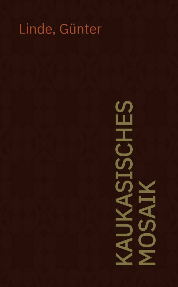 Kaukasisches Mosaik