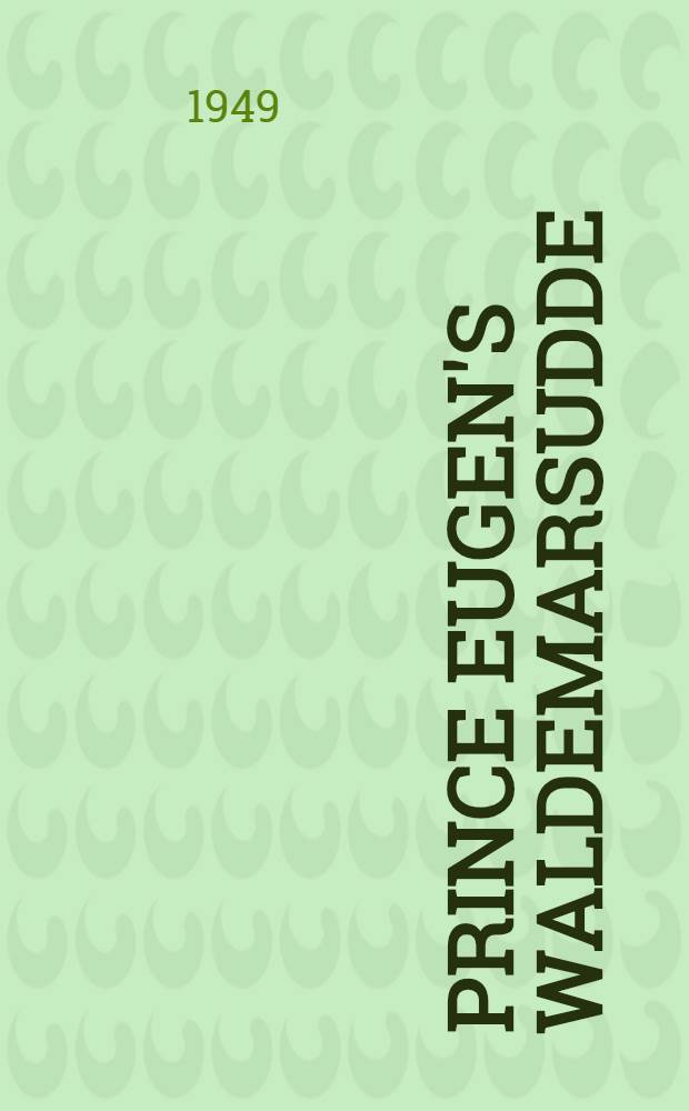 Prince Eugen's Waldemarsudde