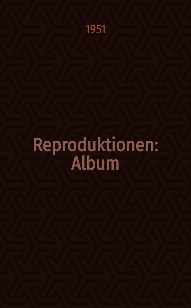 30 Reproduktionen : Album