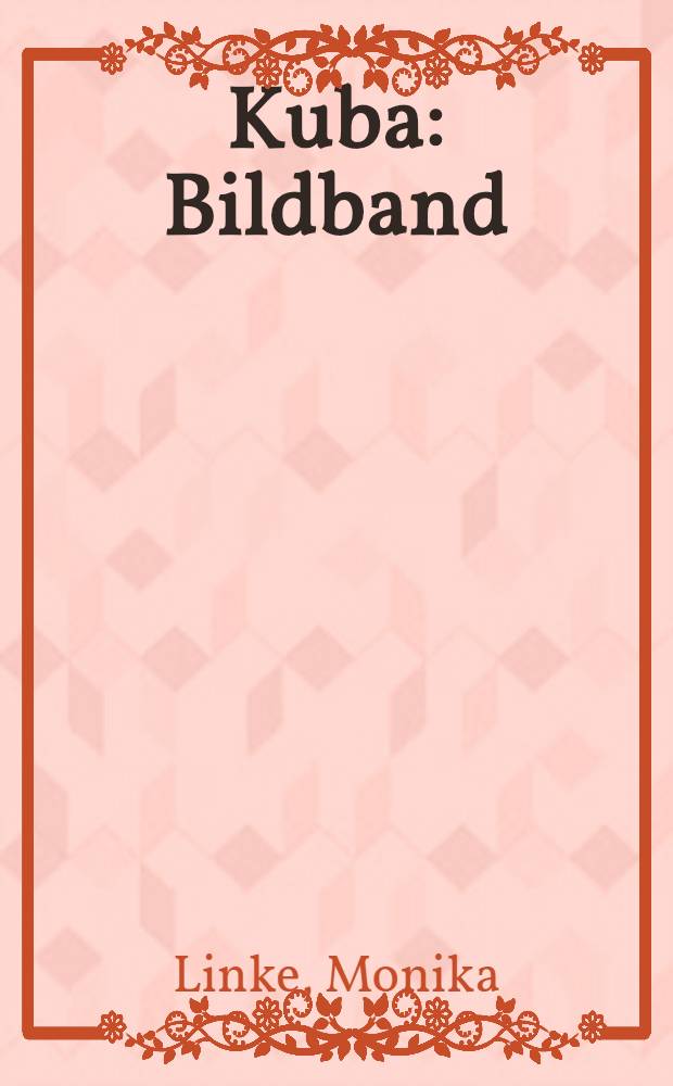 Kuba : Bildband