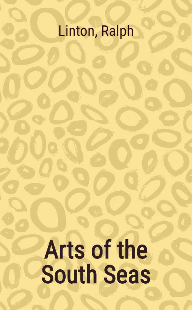 Arts of the South Seas