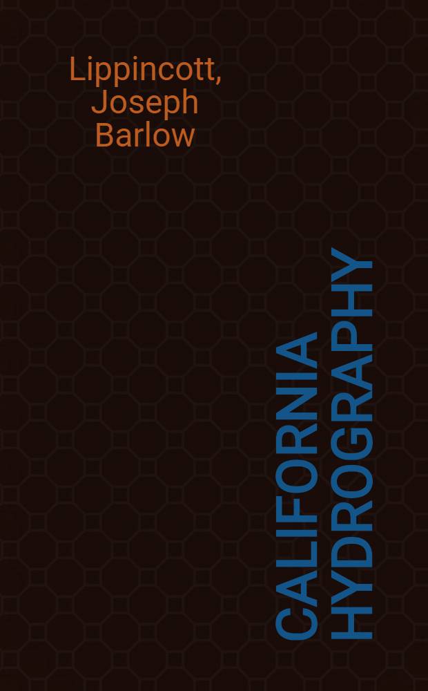 California hydrography