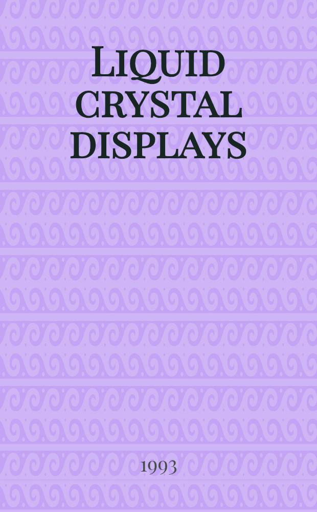 Liquid crystal displays