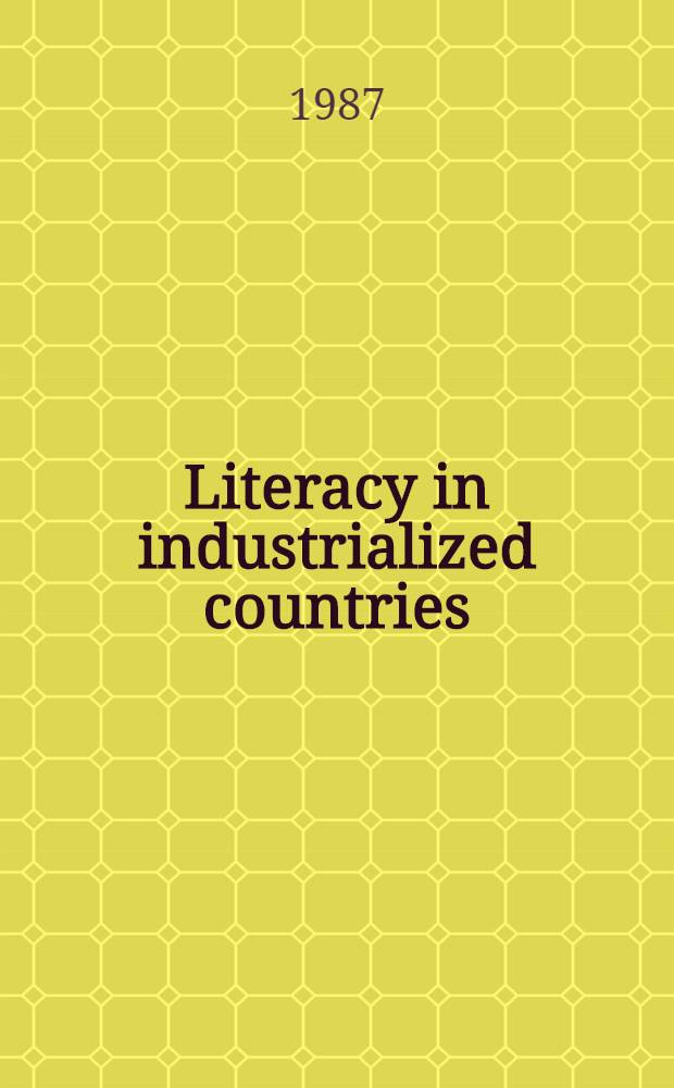 Literacy in industrialized countries = Alphabétiation dans les pays industrialisés : A focus on practice