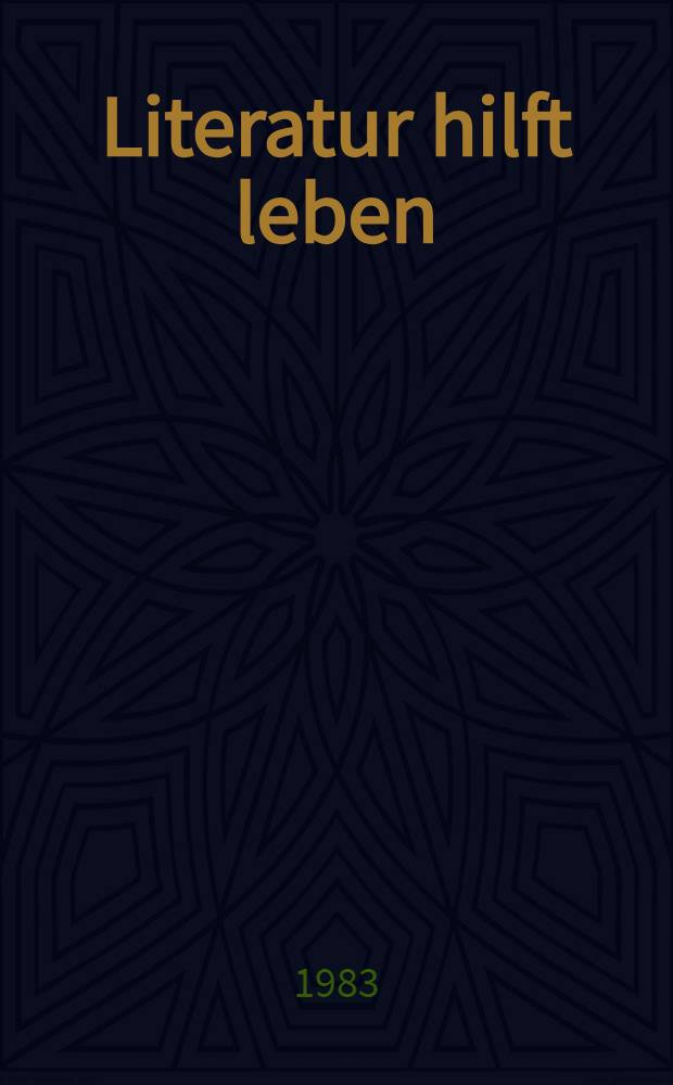 Literatur hilft leben : Bücher zum Thema Rehabilitation