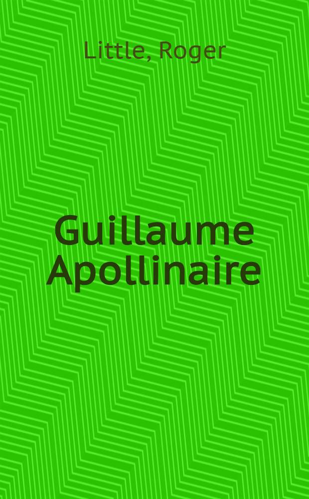 Guillaume Apollinaire