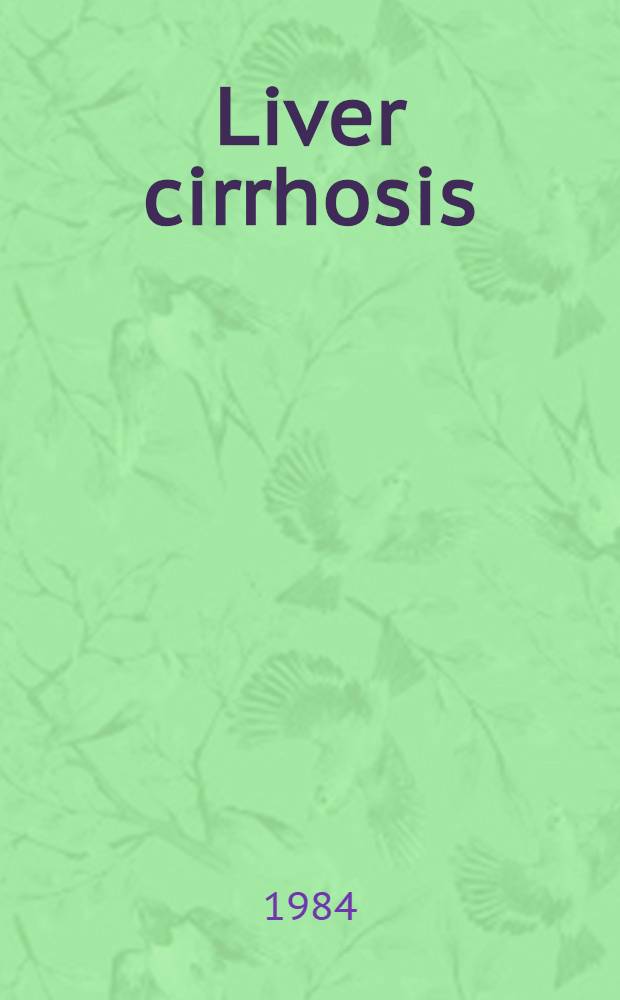 Liver cirrhosis