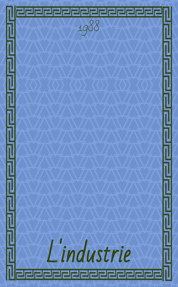L'industrie