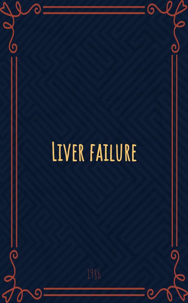 Liver failure