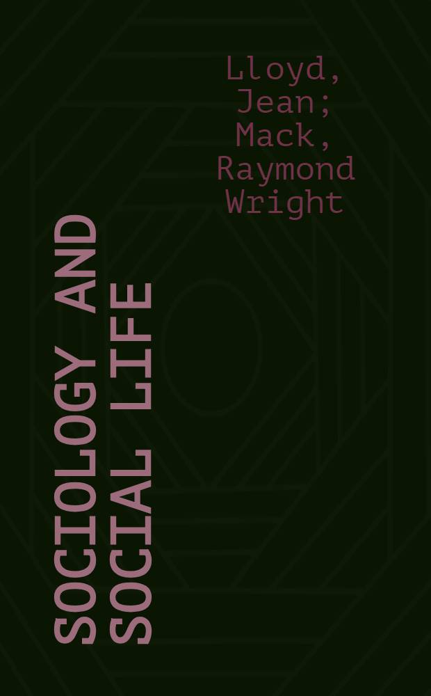 Sociology and social life