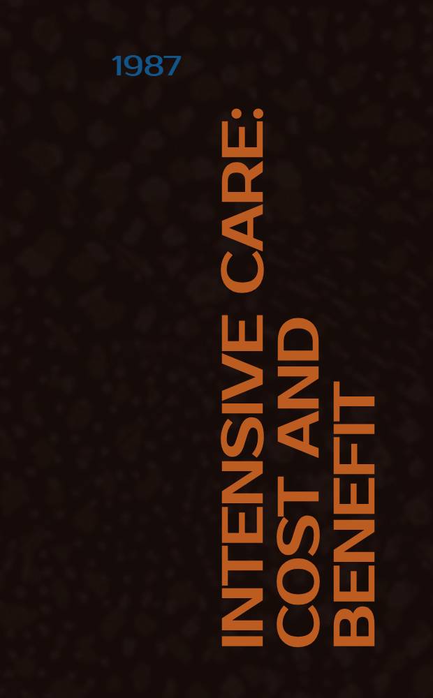 Intensive care : Cost and benefit