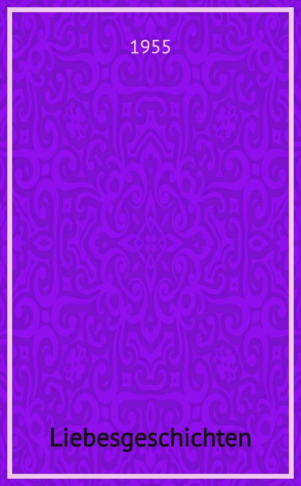 Liebesgeschichten