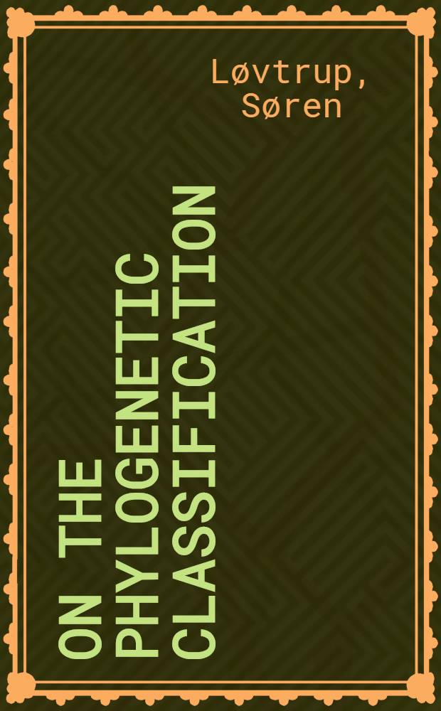On the phylogenetic classification