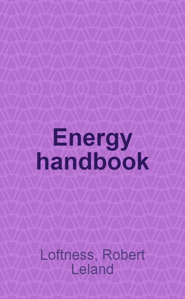 Energy handbook