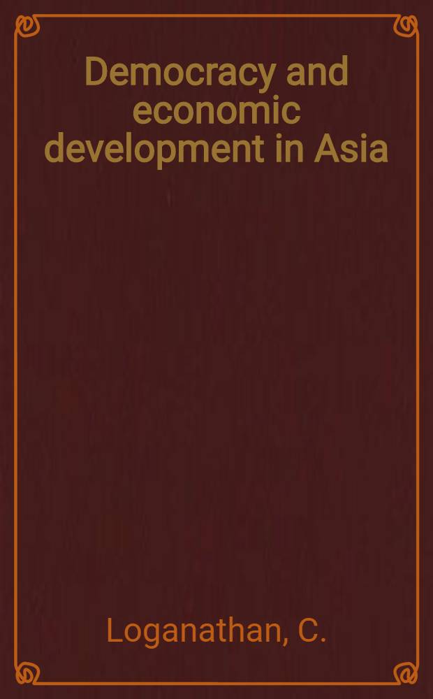 Democracy and economic development in Asia