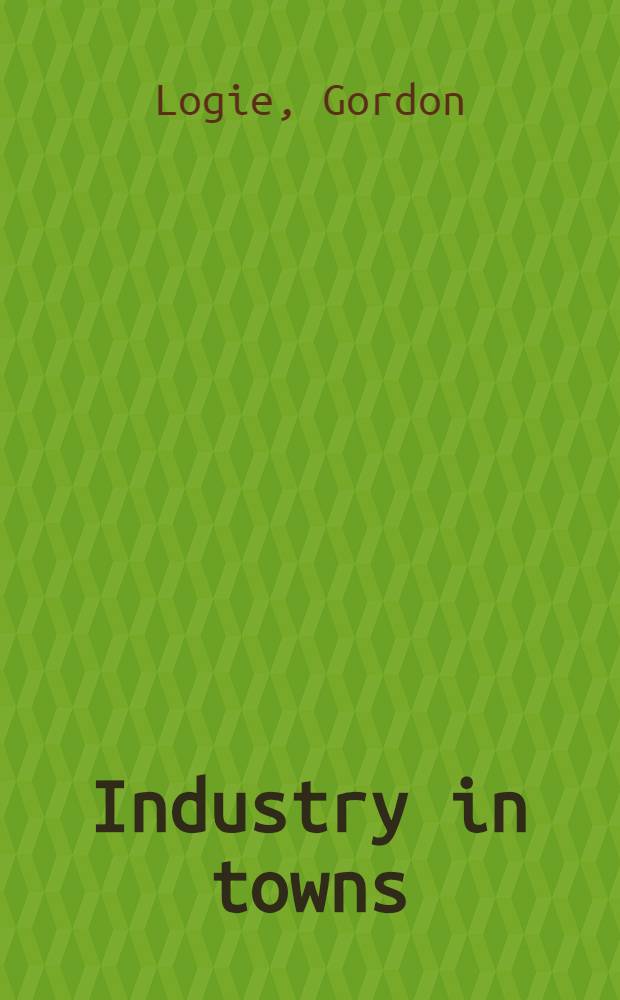 Industry in towns
