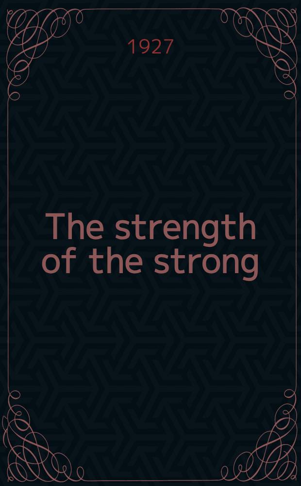 The strength of the strong : Trust