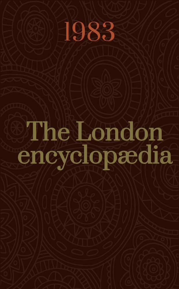 The London encyclopædia