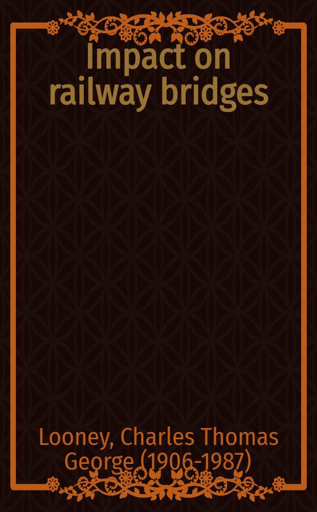 Impact on railway bridges