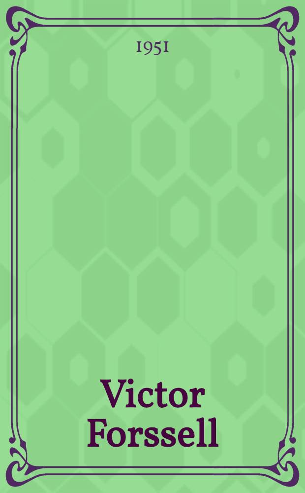 Victor Forssell