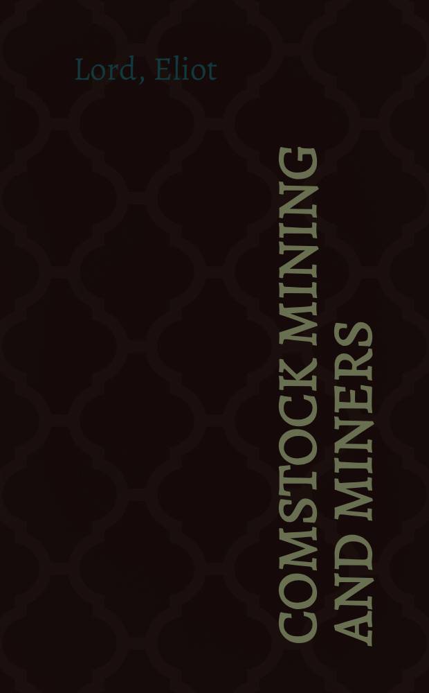 Comstock mining and miners