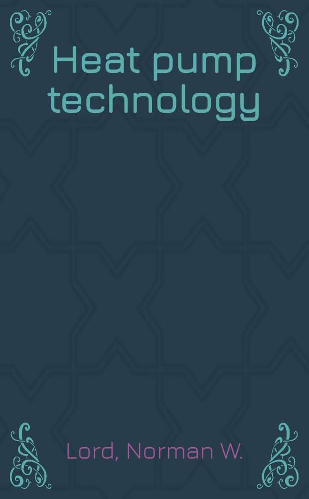 Heat pump technology