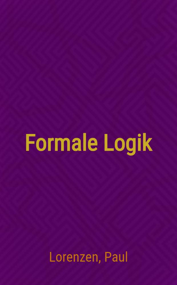 Formale Logik