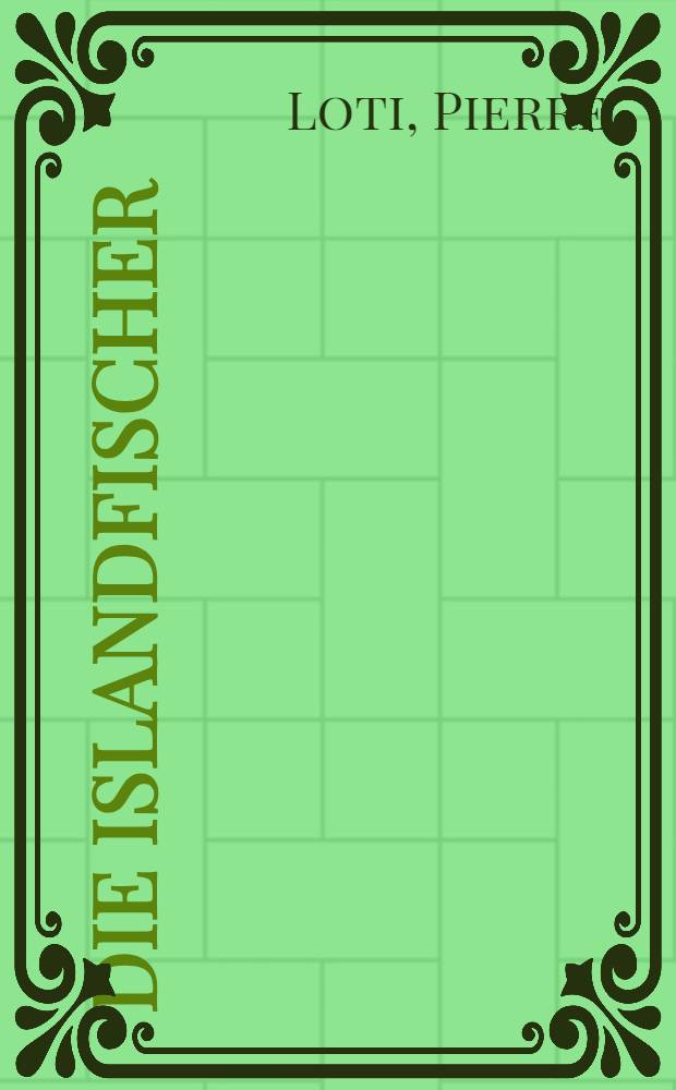 Die Islandfischer