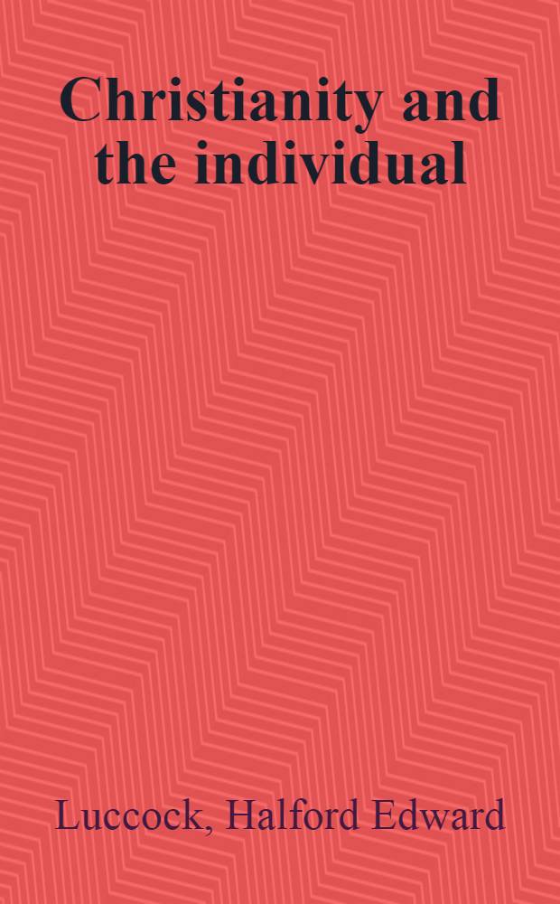 Christianity and the individual