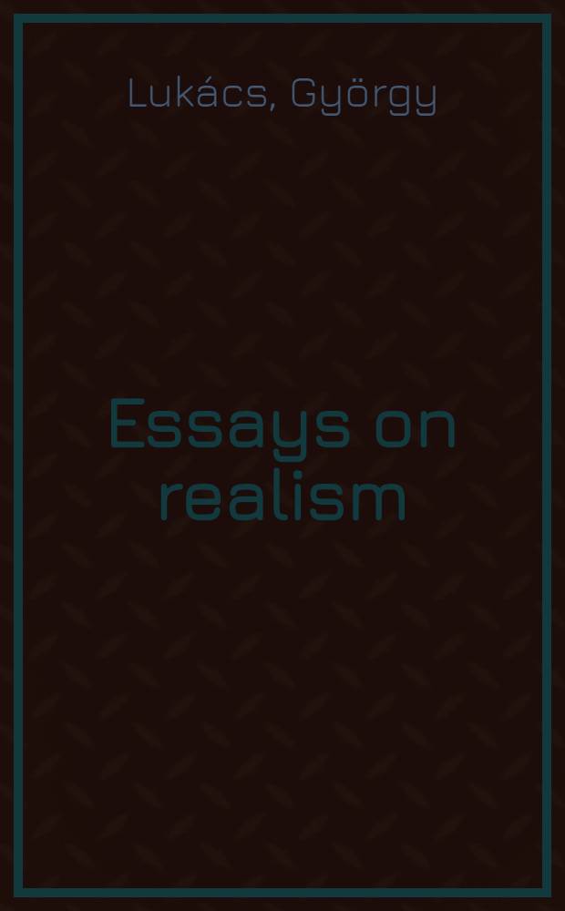Essays on realism