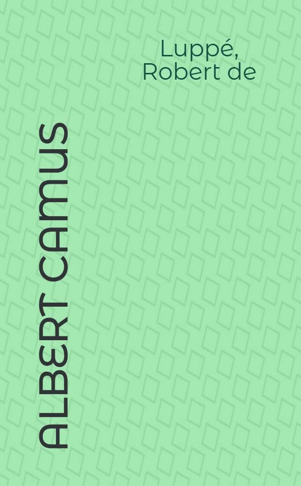 Albert Camus