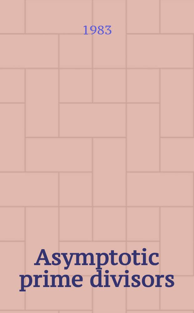 Asymptotic prime divisors