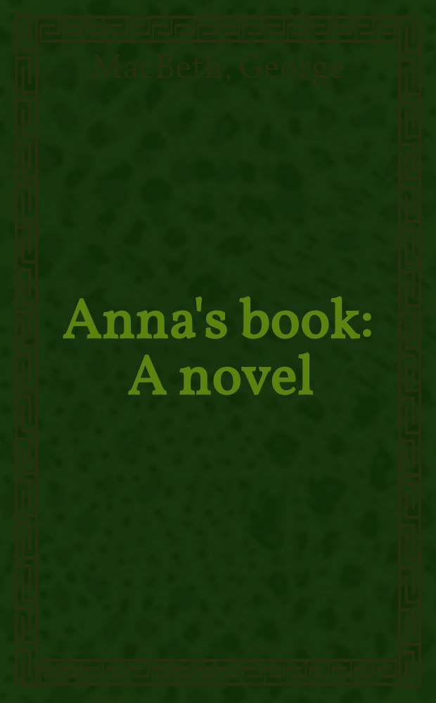 Anna's book : A novel