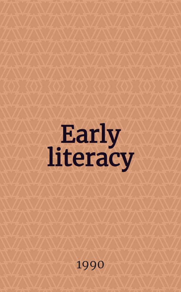 Early literacy