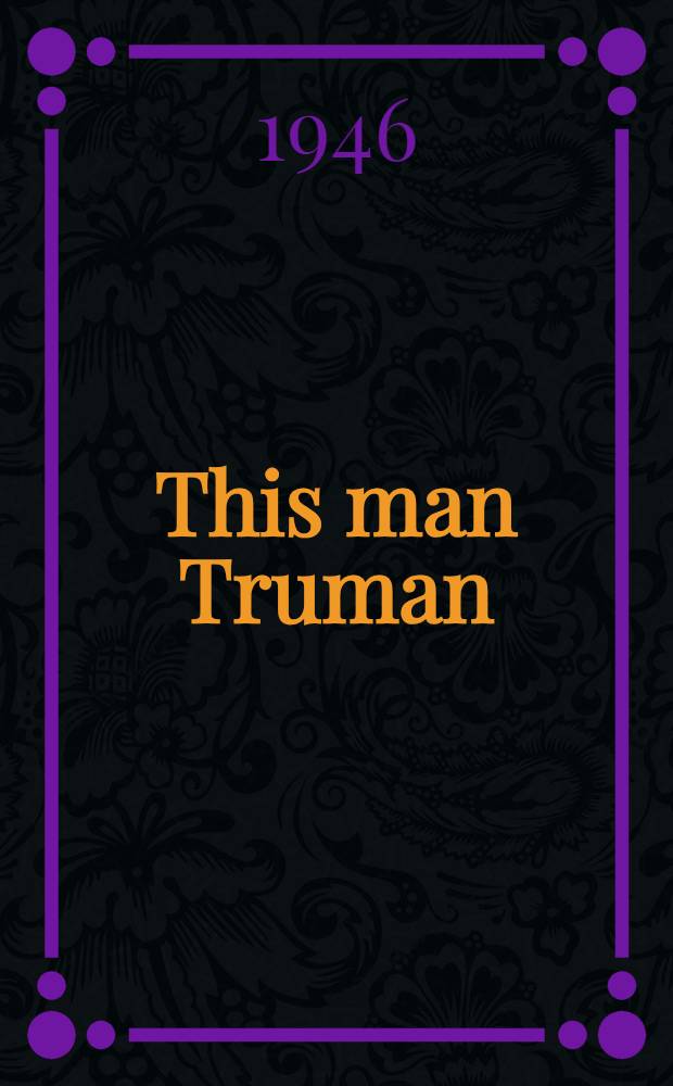 This man Truman
