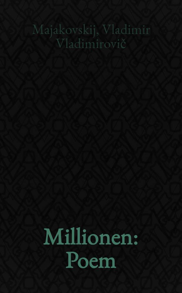 150 Millionen : Poem